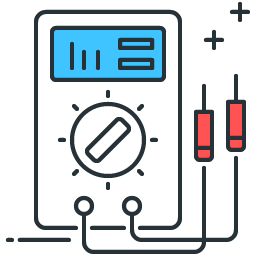 Icono de servicio eléctrico automotriz